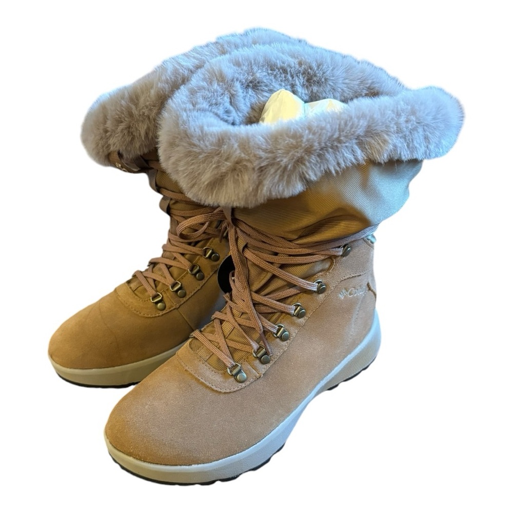 Columbia Slopside Village Omni Heat Hi Boots Size 7.5 - Picture 1 of 7